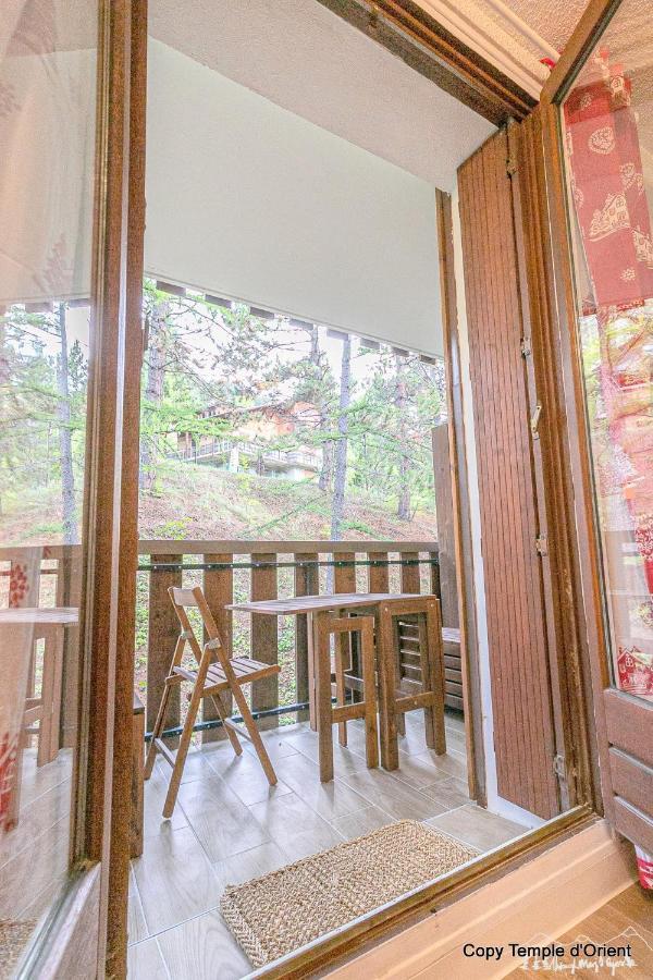 Allos Village Studio Cosy Avec Balcon Eksteriør billede