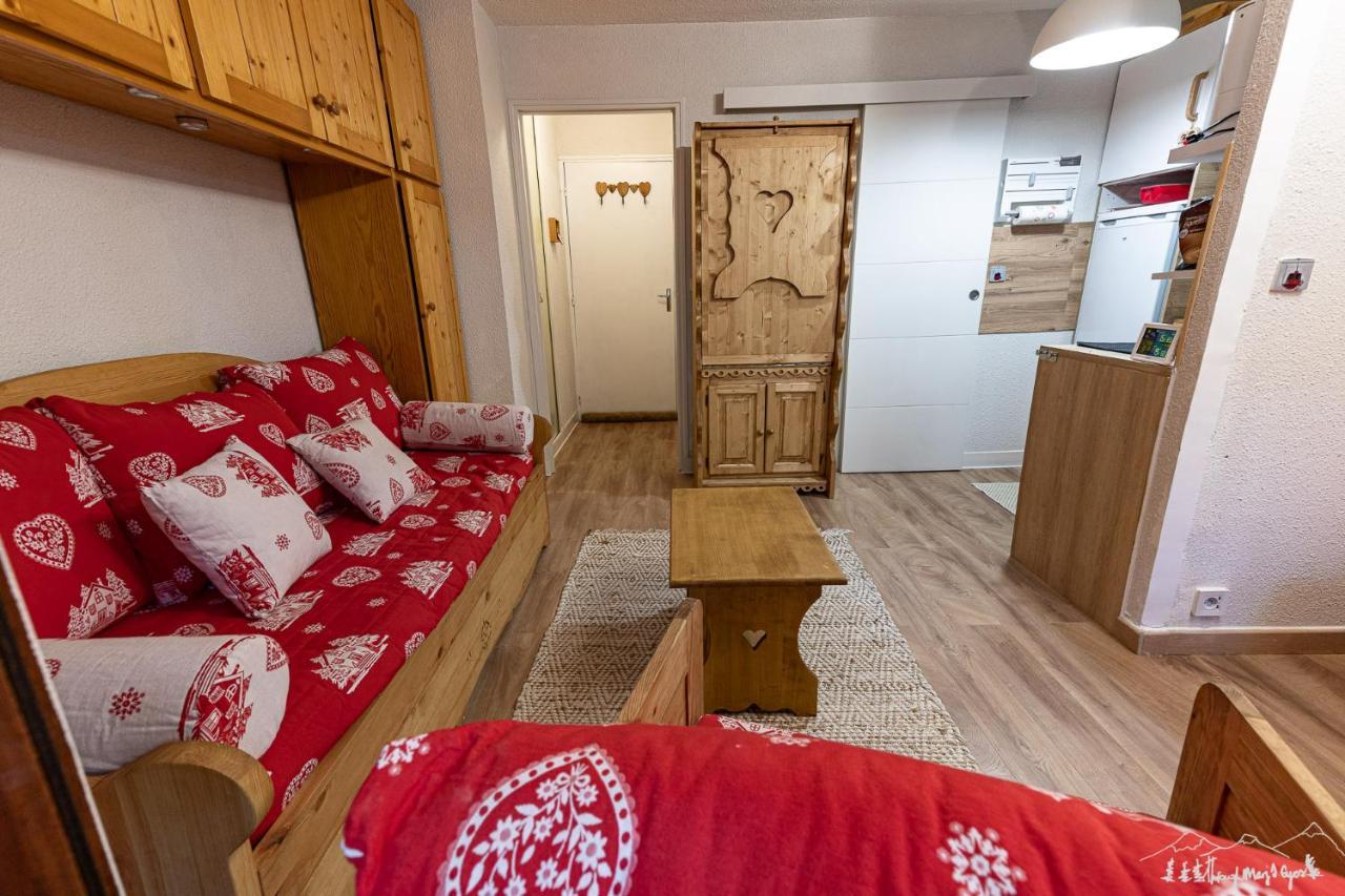 Allos Village Studio Cosy Avec Balcon Eksteriør billede