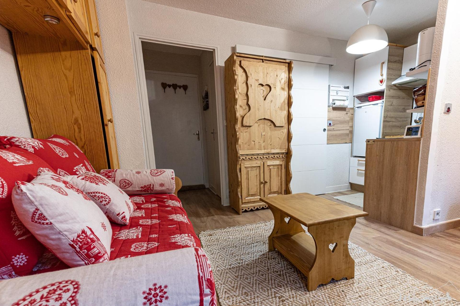 Allos Village Studio Cosy Avec Balcon Eksteriør billede
